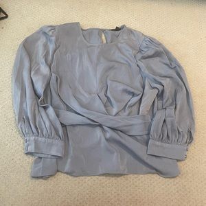 Gray express blouse